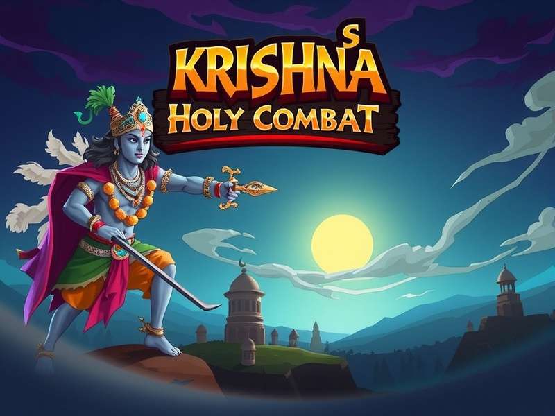 Krishna S Holy Combat Game Banner